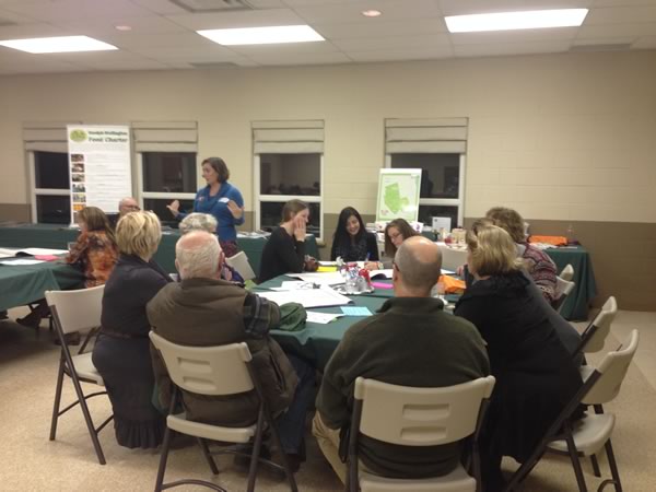 Janet Horner and Gemma Duley ran community consultation workshops to ensure attendees had the opportunity to convey information back to HFFA and ensure the effort is collaborative.